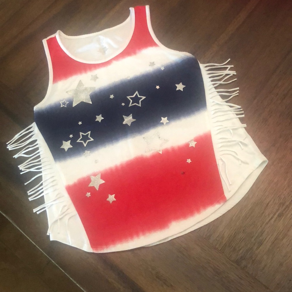 Unbranded 4th of July tank top .